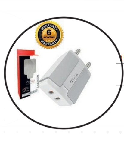 double port mobile charger