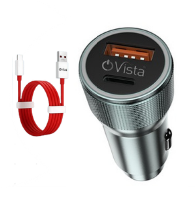 full metal car charger