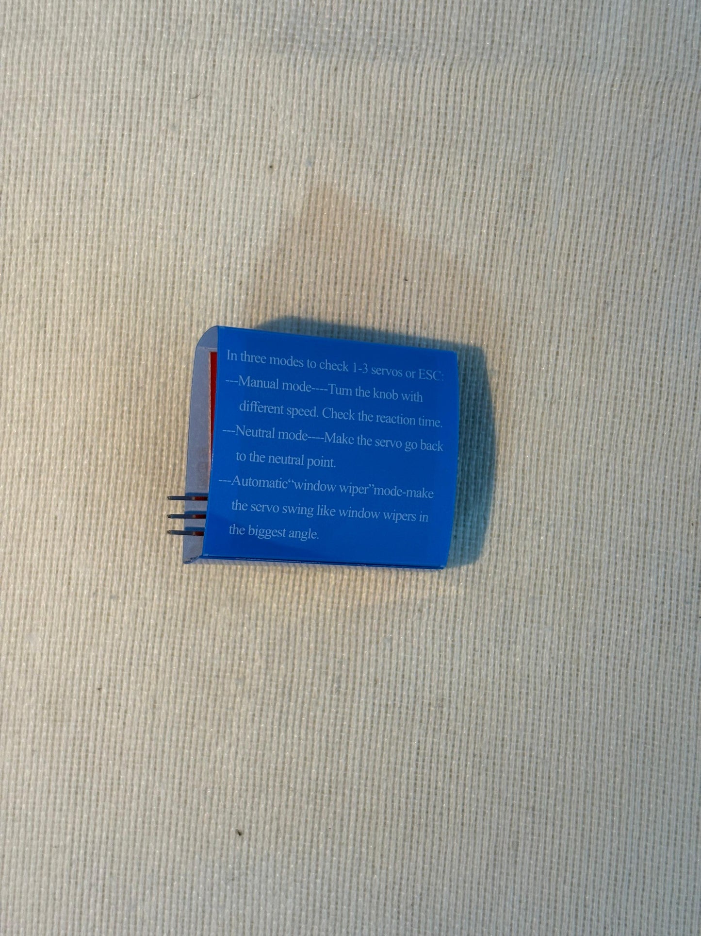 QBM Digital Multi Servo Tester