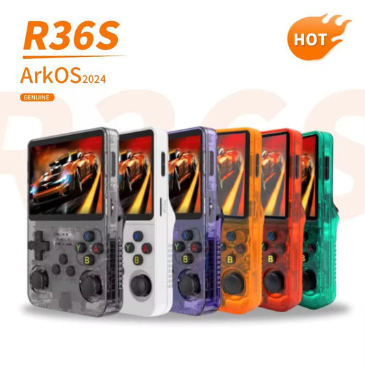 R36S handheld video game